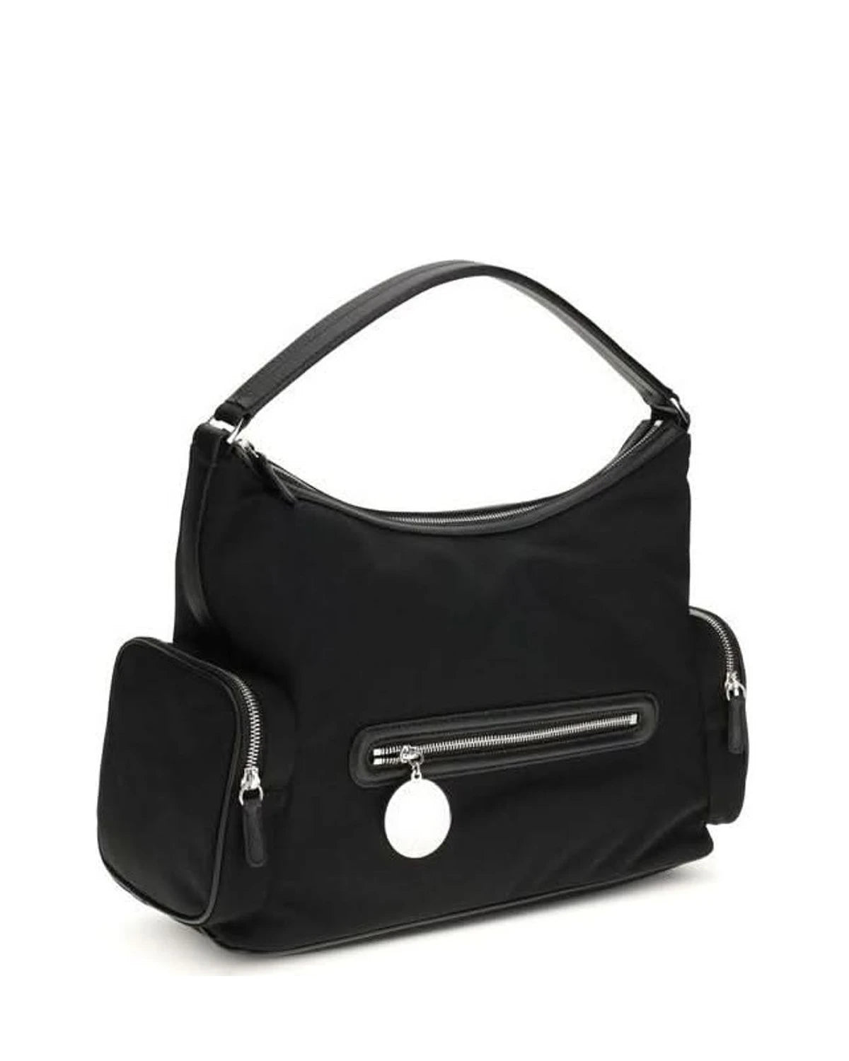 Stella Mccartney Black Nylon Shoulder Bag Shoulder Bags