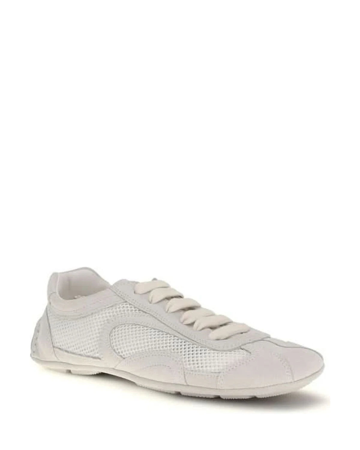 Prada White Low Top Sneakers 