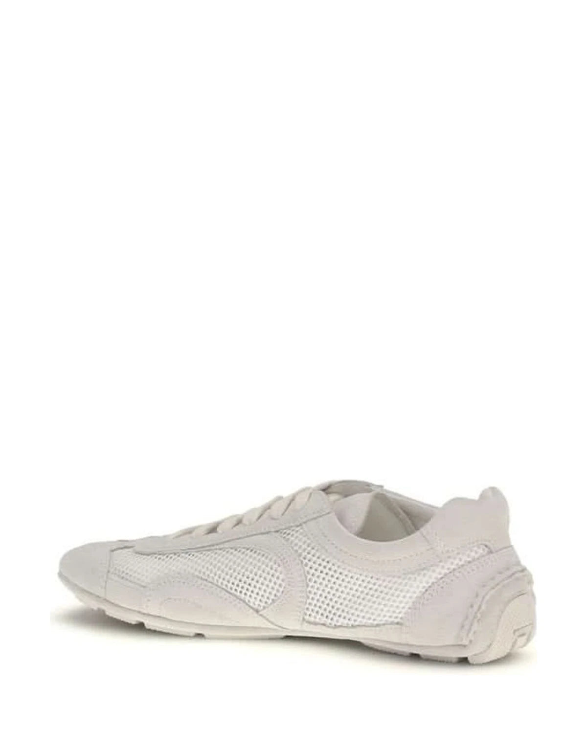 Prada White Low Top Sneakers 
