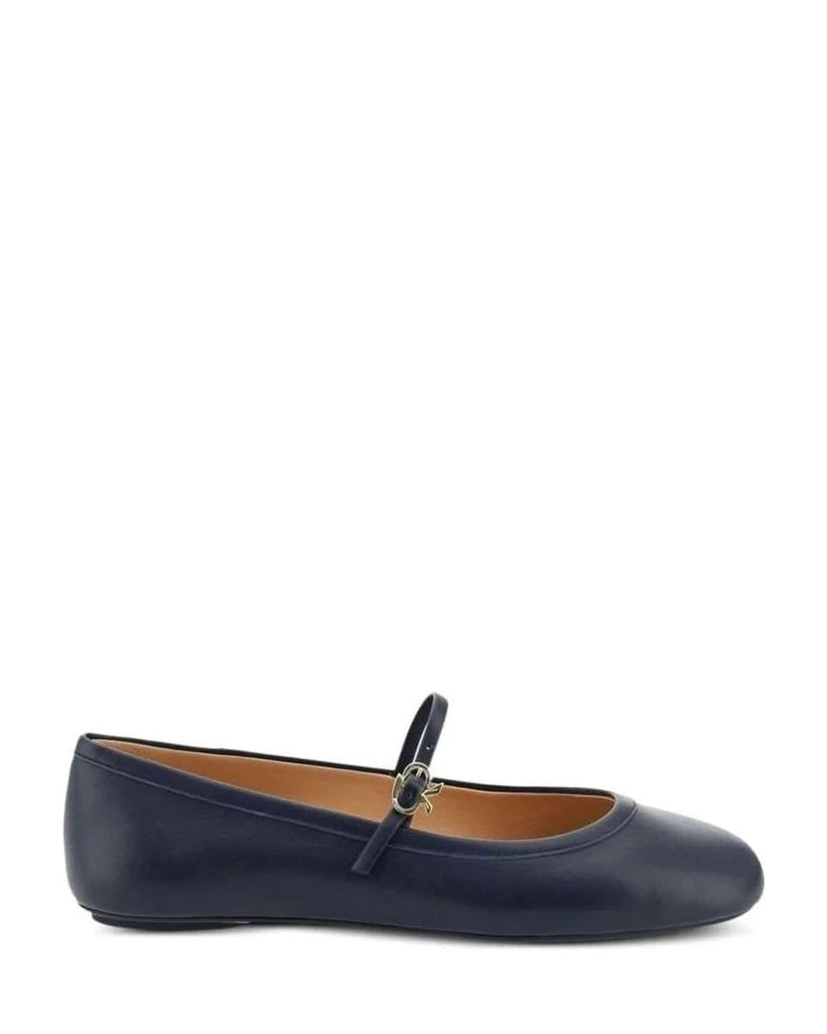 Gianvito Rossi Blue Ballet Flats 