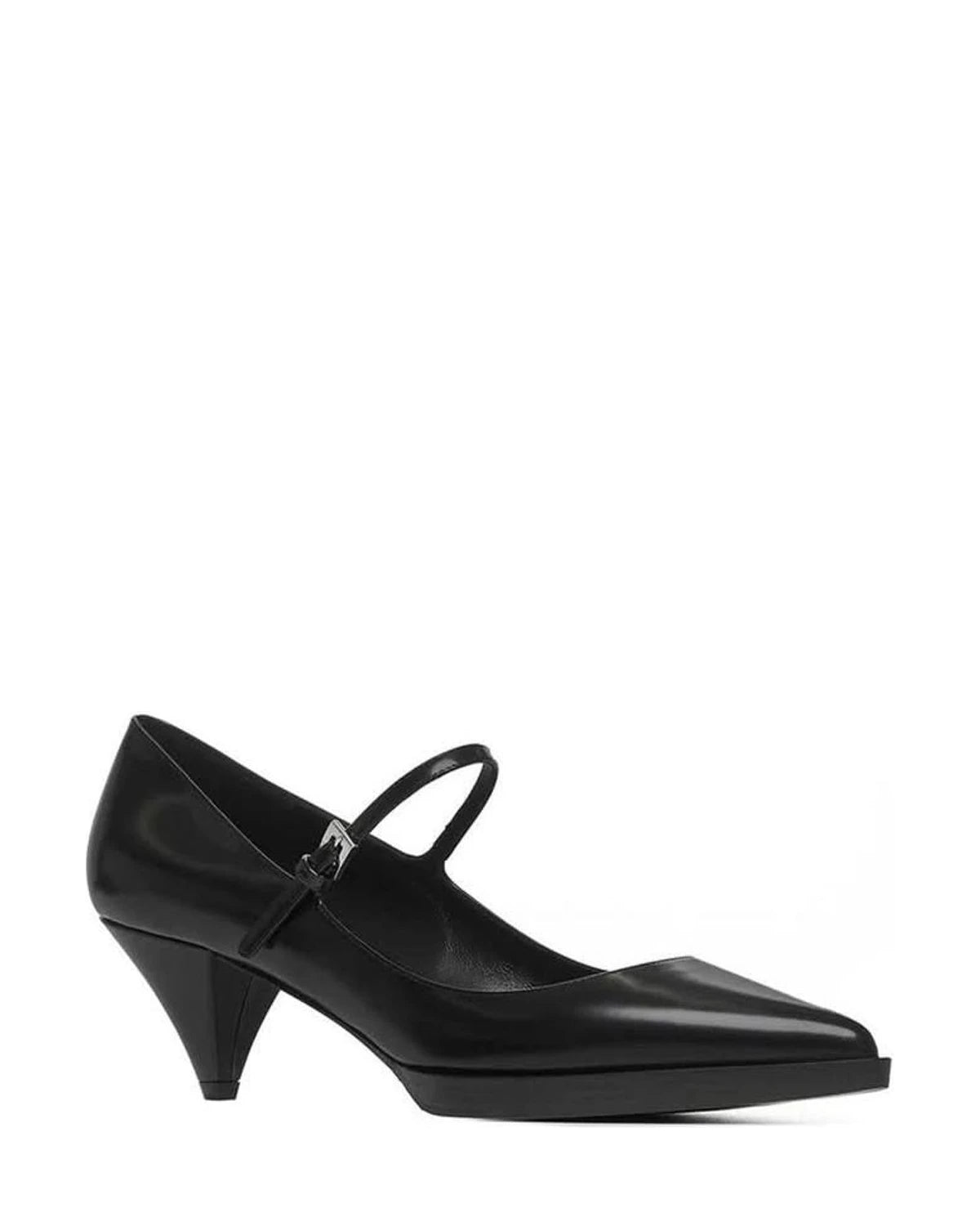 Prada Black Calfskin High Heel Pumps 