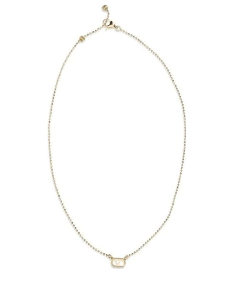 Valentino Garavani Gold Metal Necklace 