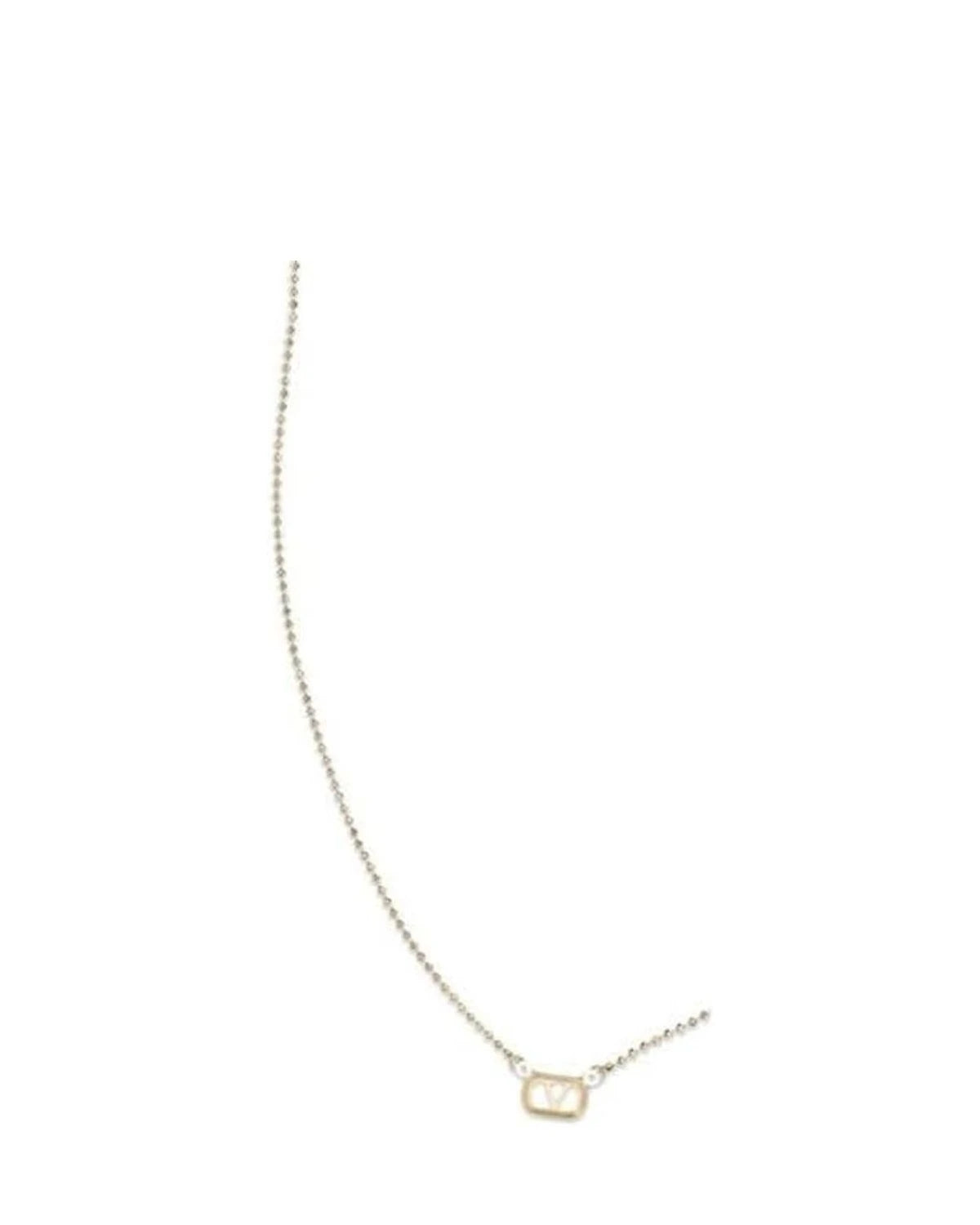 Valentino Garavani Gold Metal Necklace 