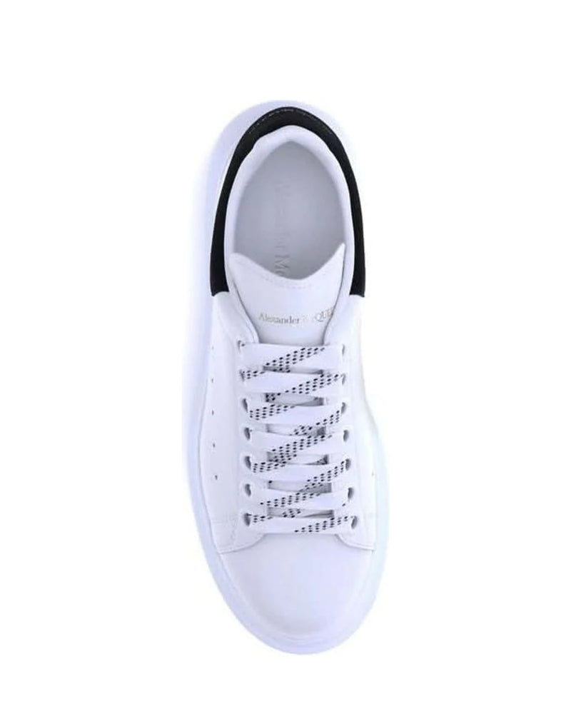 Alexander Mcqueen White Calf Leather Bos Taurus Platform Sneakers 