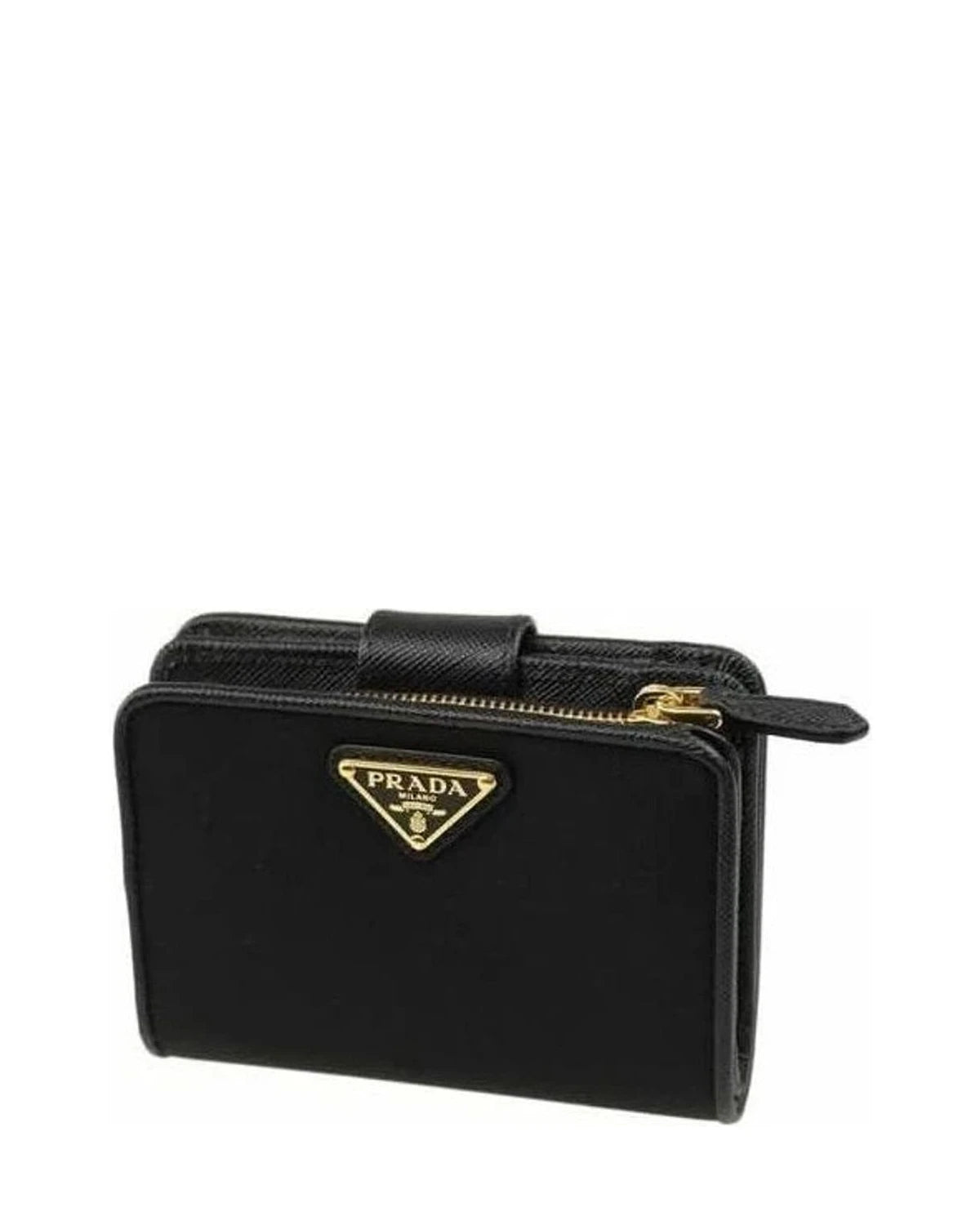 Prada Black Nylon Wallet 