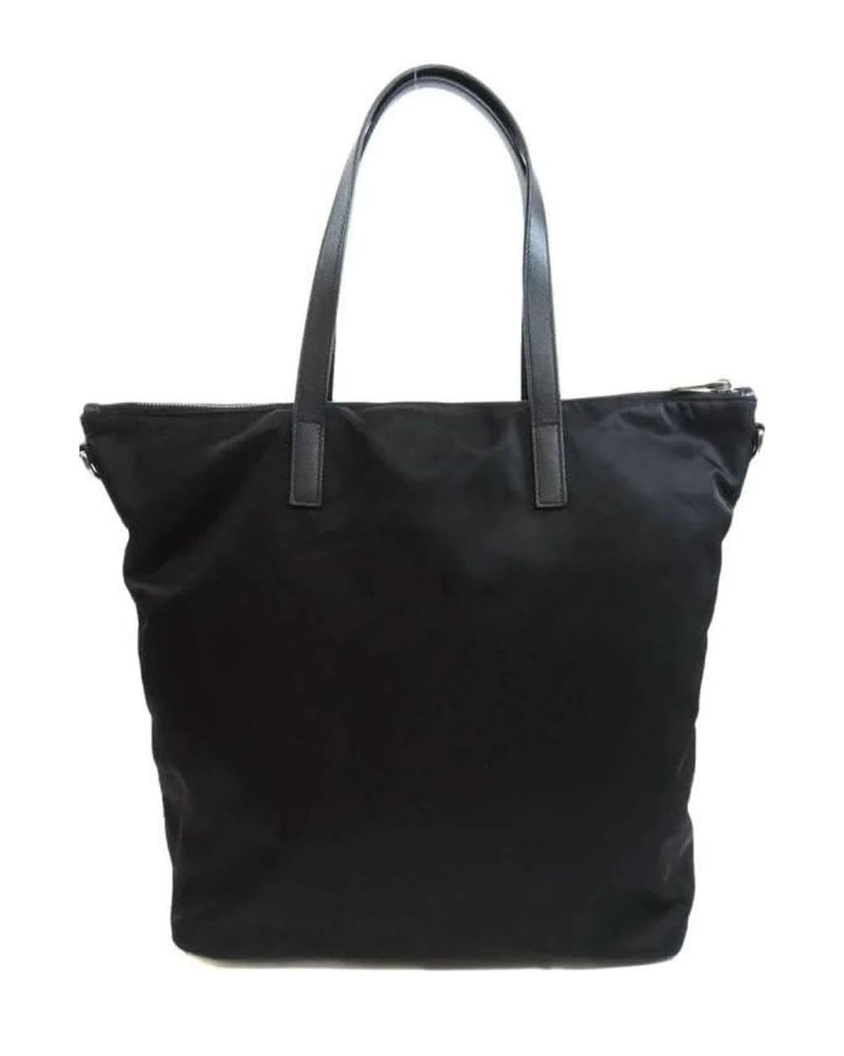 Prada Black Nylon Tote Bag 