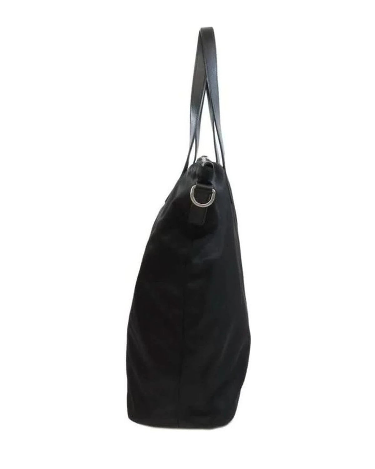 Prada Black Nylon Tote Bag 
