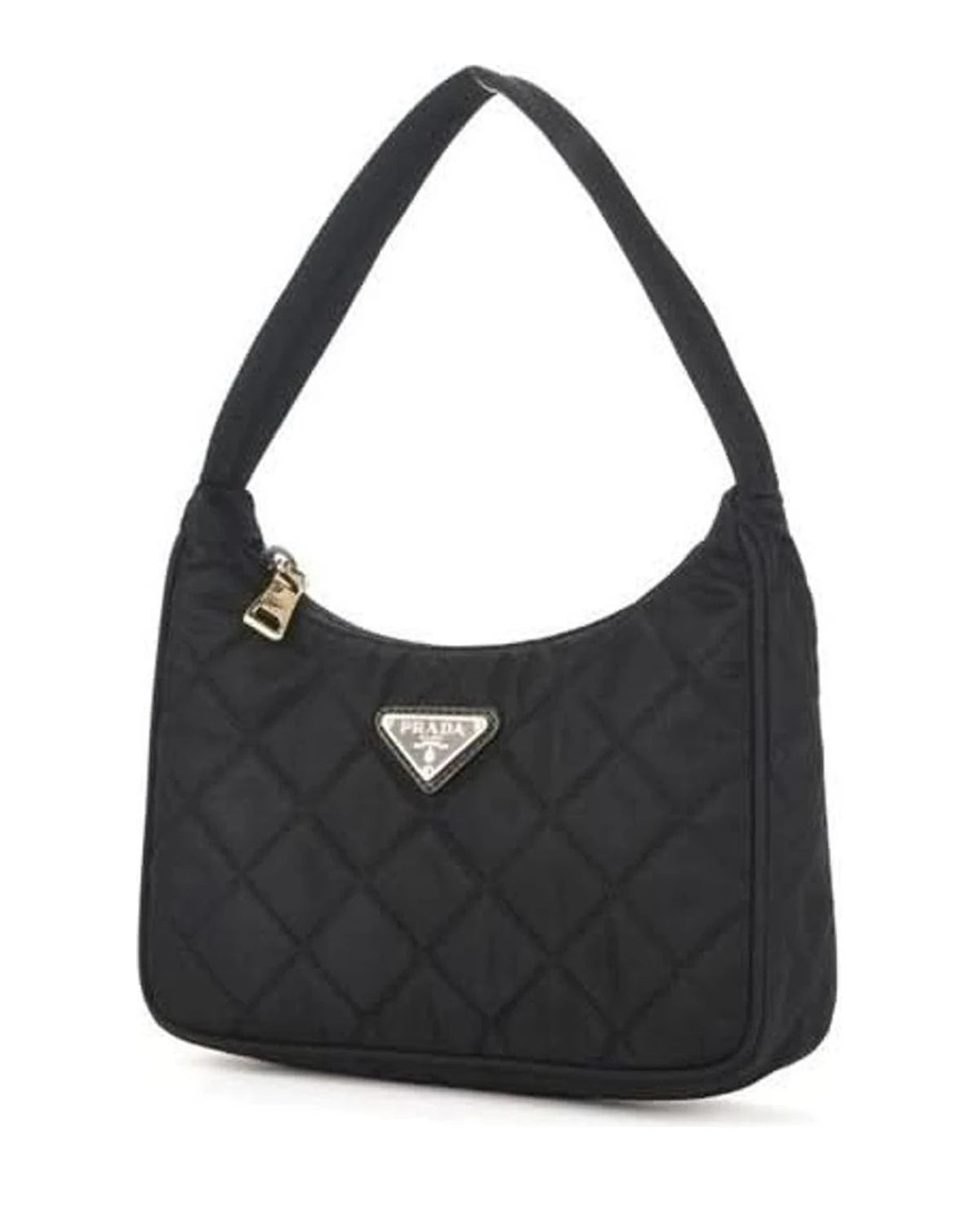 Prada Black Nylon Shoulder Bag 
