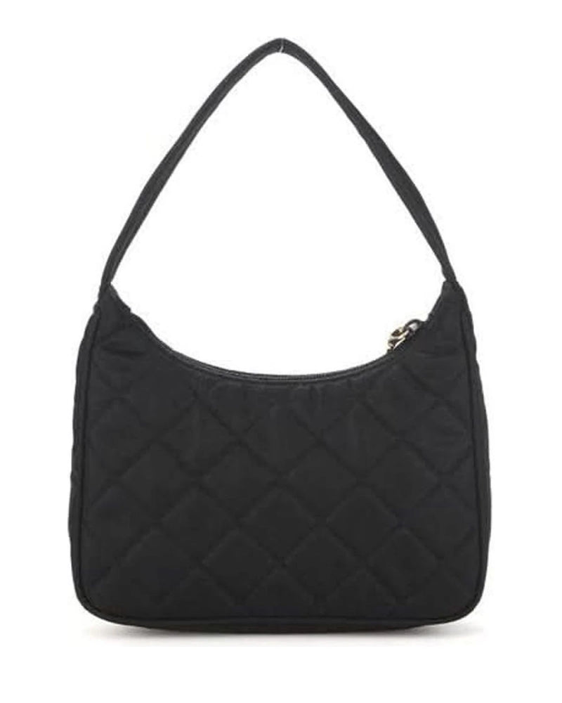 Prada Black Nylon Shoulder Bag 