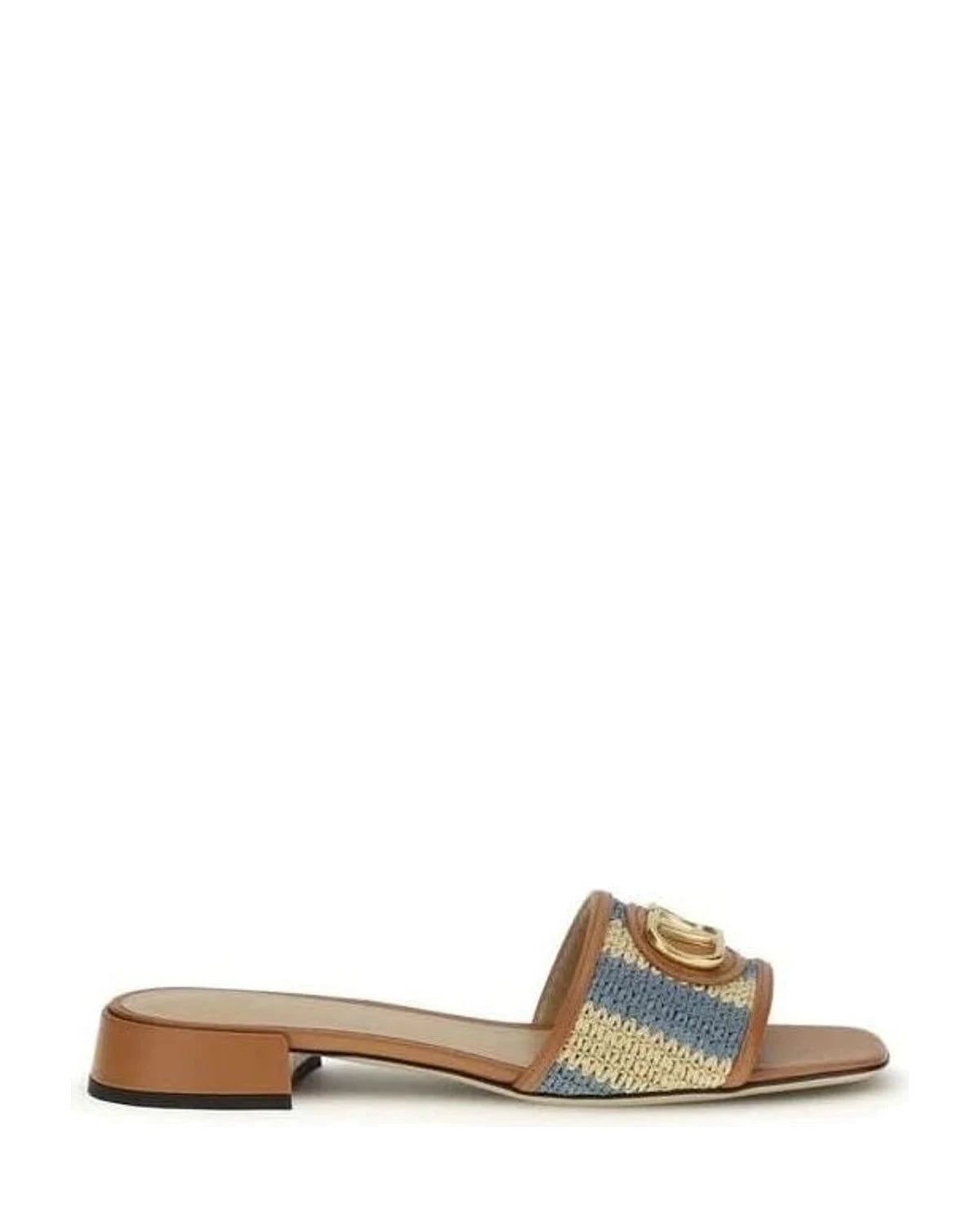 Valentino Garavani Multicolor Leather Calf Bos Taurus Sandals 