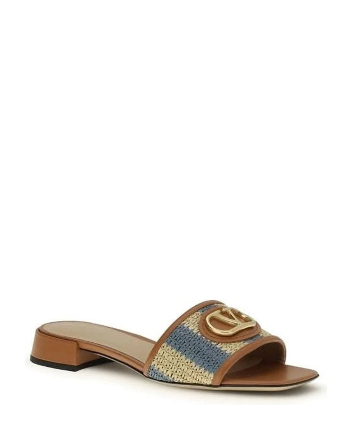 Valentino Garavani Multicolor Leather Calf Bos Taurus Sandals 