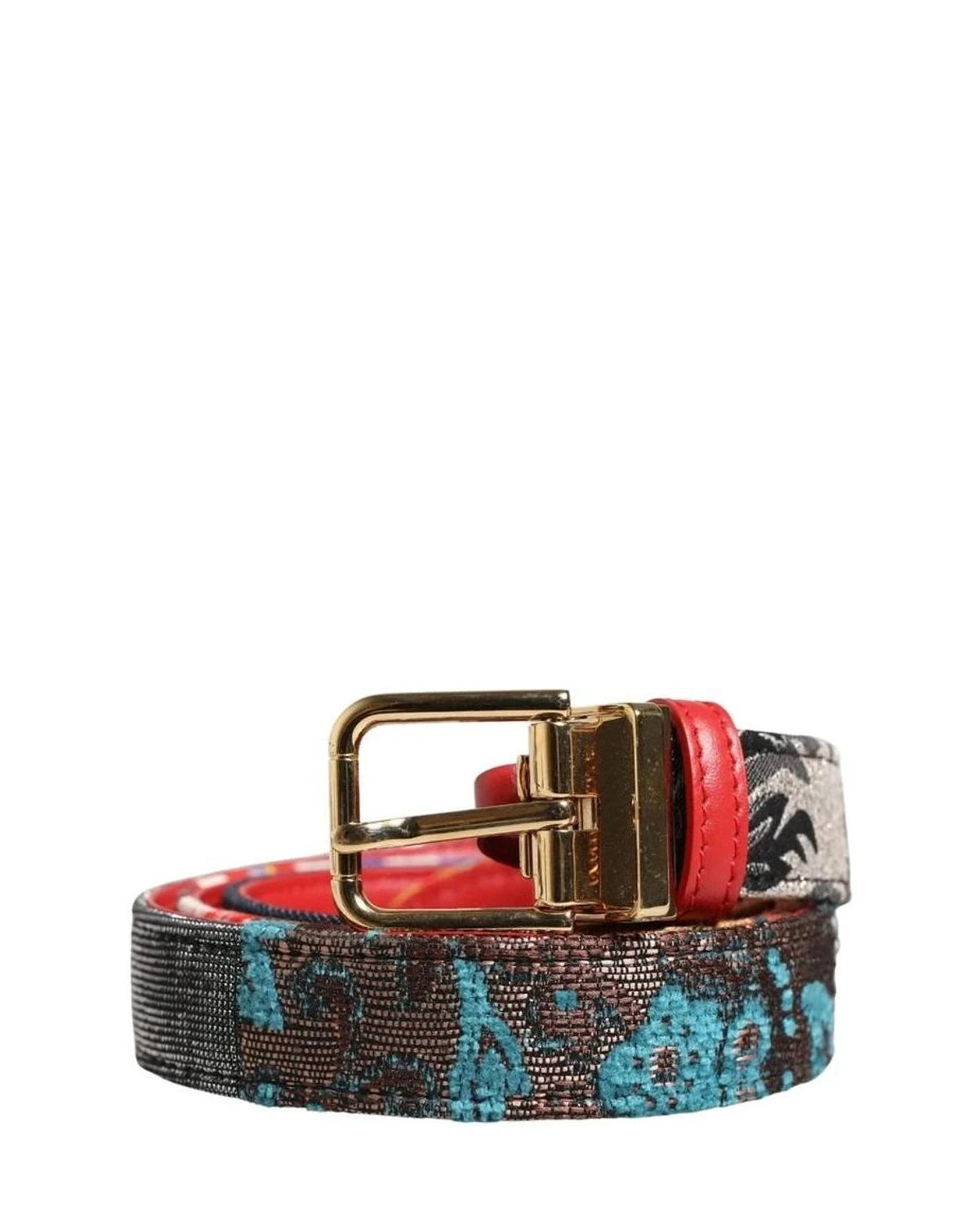 Dolce & Gabbana Belts in multicolor, Acetate Cotton — view 2
