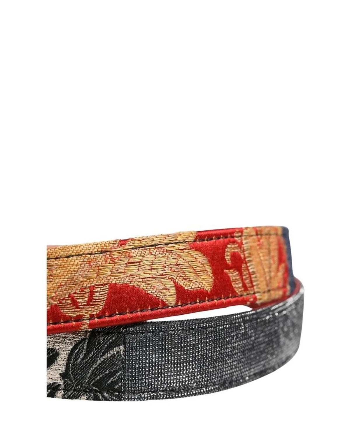 Dolce & Gabbana Belts in multicolor, Acetate Cotton — view 5