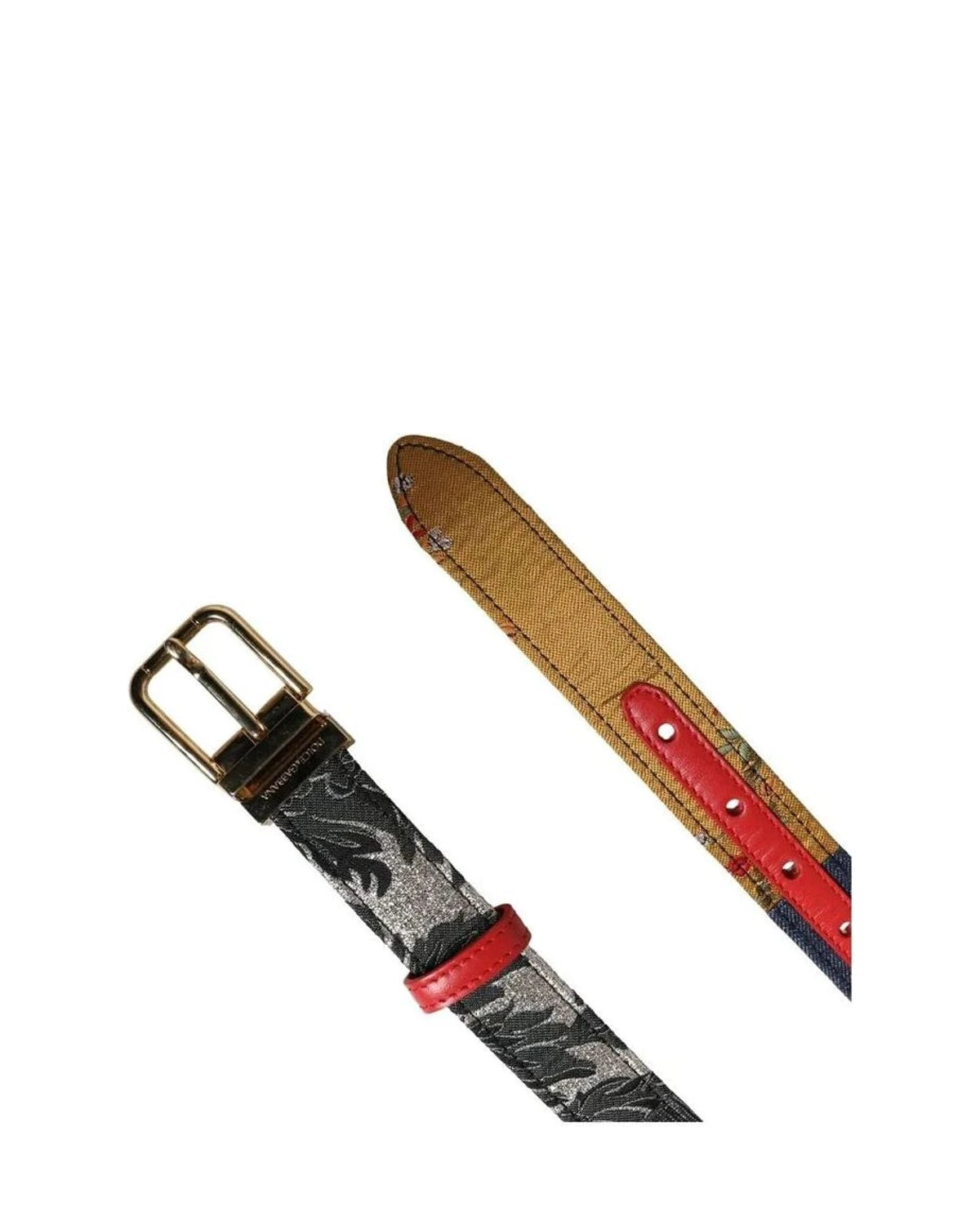 Dolce & Gabbana Belts in multicolor, Acetate Cotton — view 7