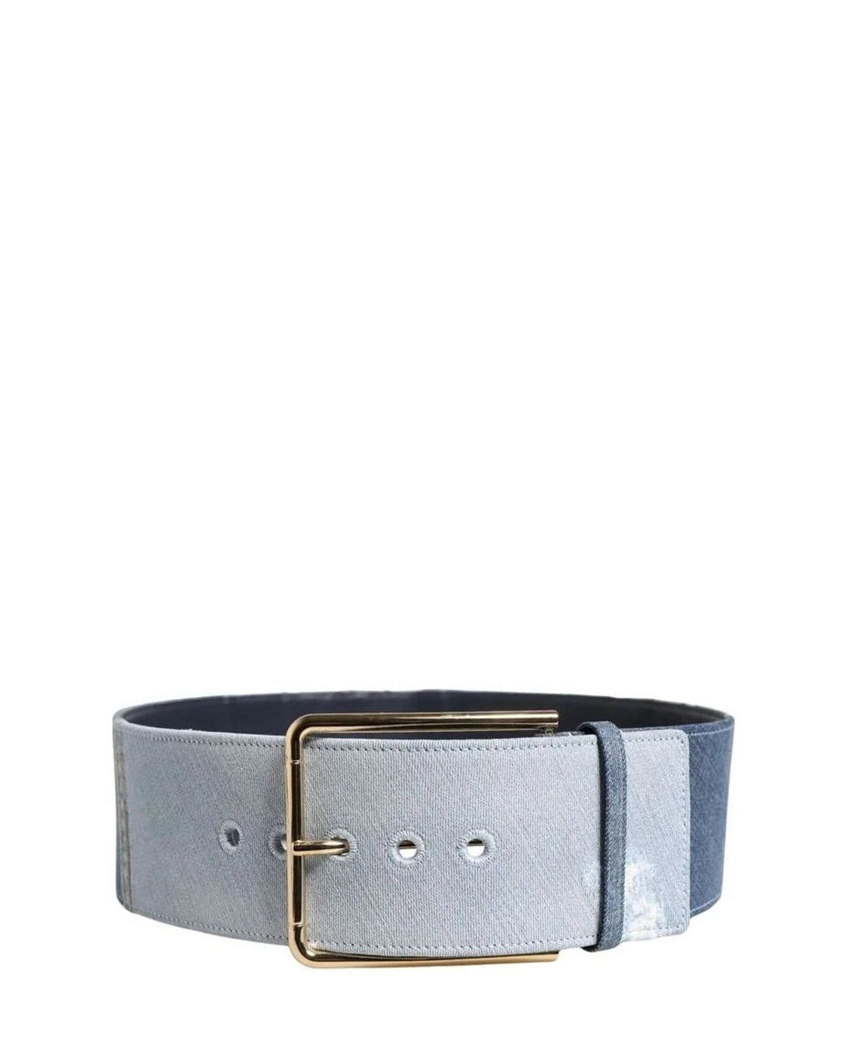 Dolce & Gabbana Belts in blue, Cotton Calf — view 2