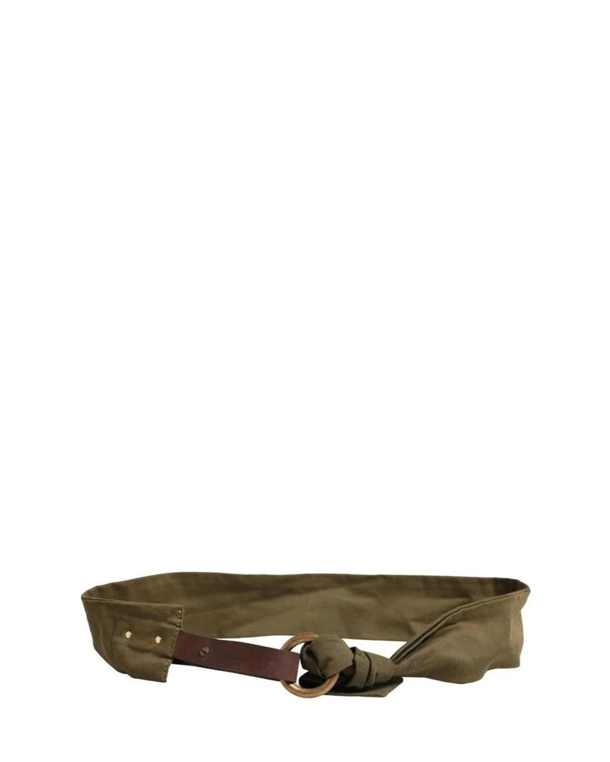 Ermanno Scervino Belts in green, Cotton — view 2