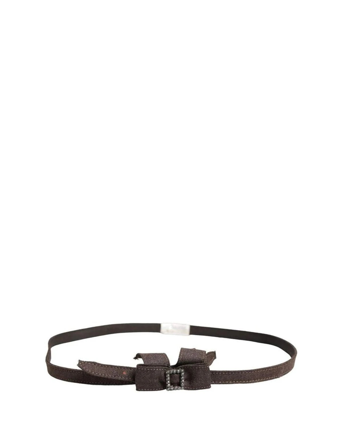 Ermanno Scervino Belts in brown, Wool Nylon — view 3