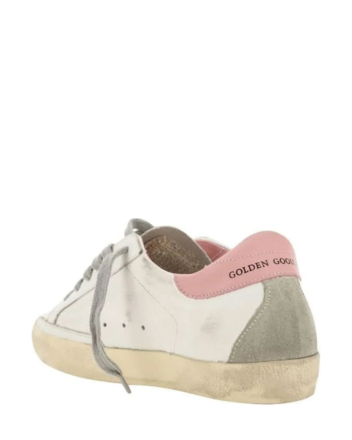 Golden Goose White Calf Leather Bos Taurus Low Top Sneakers 