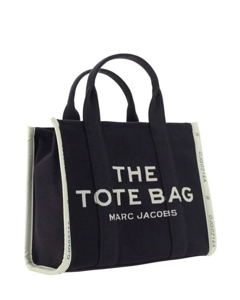 Marc Jacobs Black Cotton Handbag 