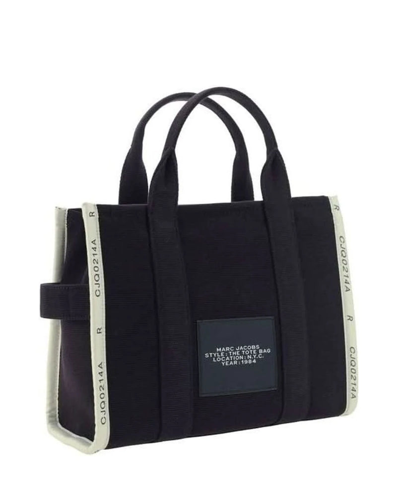 Marc Jacobs Black Cotton Handbag 
