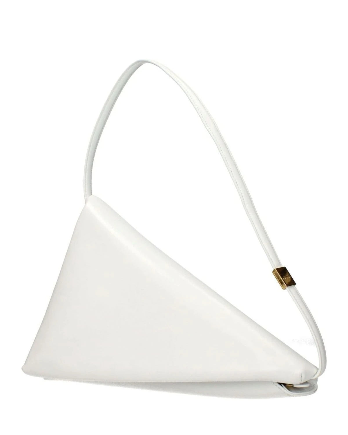 Marni White Leather Shoulder Bag 