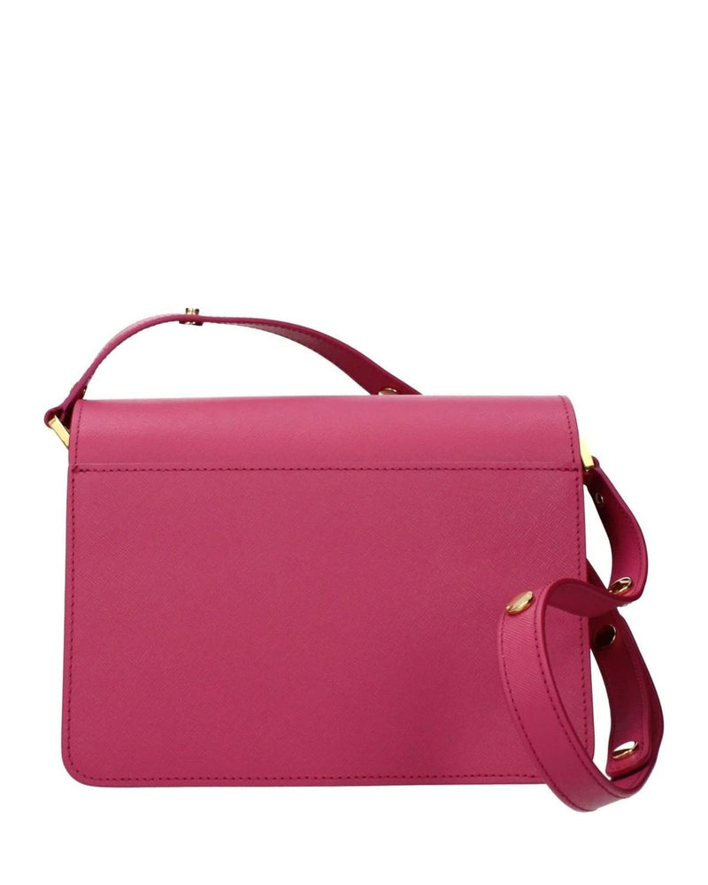 Marni Pink Leather Shoulder Bag 