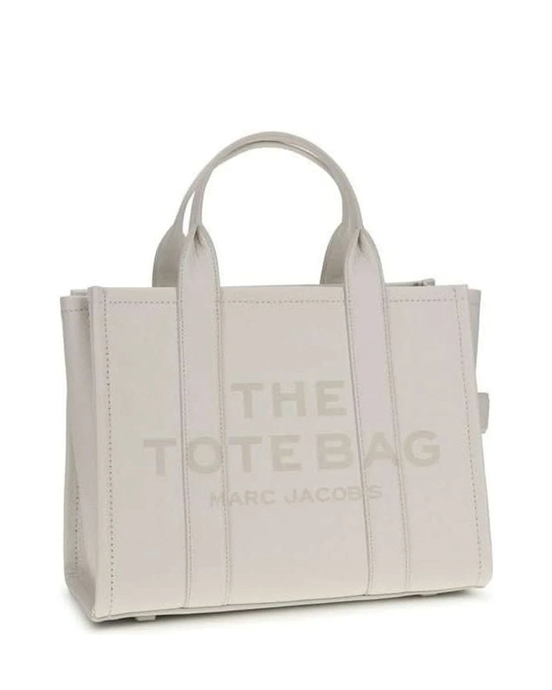 Marc Jacobs White Calf Leather Bos Taurus Handbag 