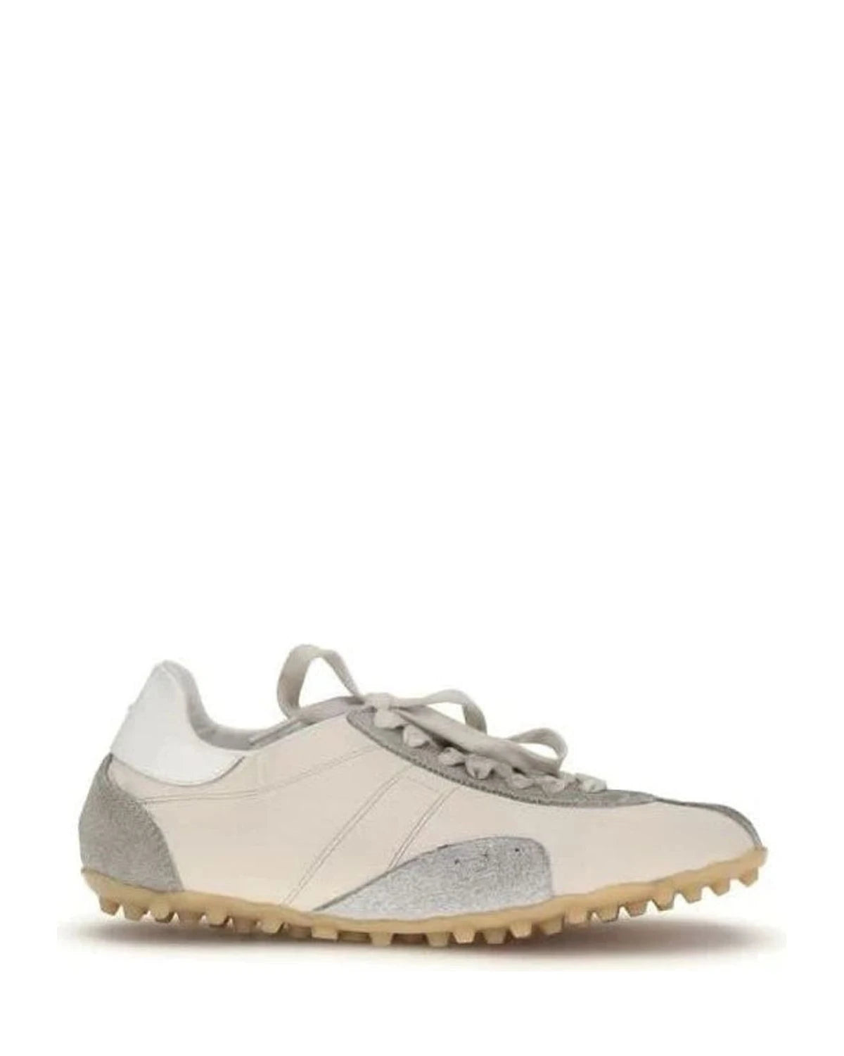 Maison Margiela Beige Goatskin Athletic Sneakers 
