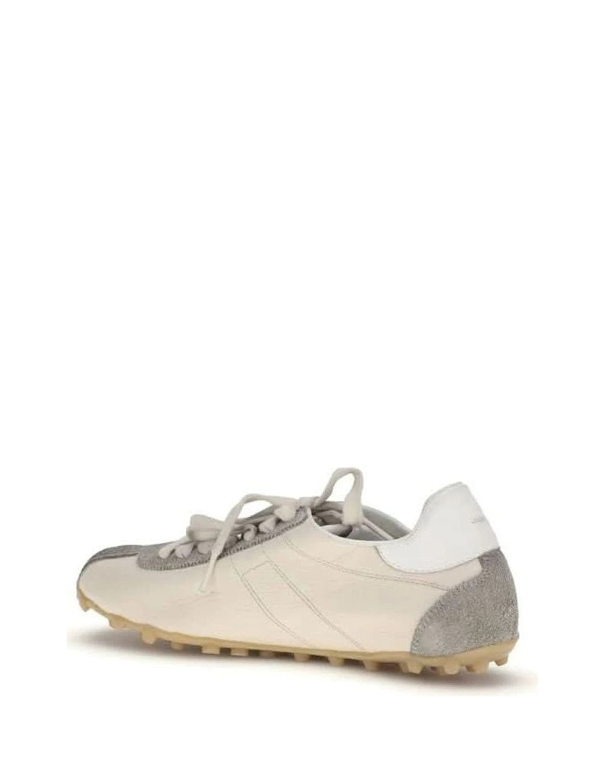 Maison Margiela Beige Goatskin Athletic Sneakers 