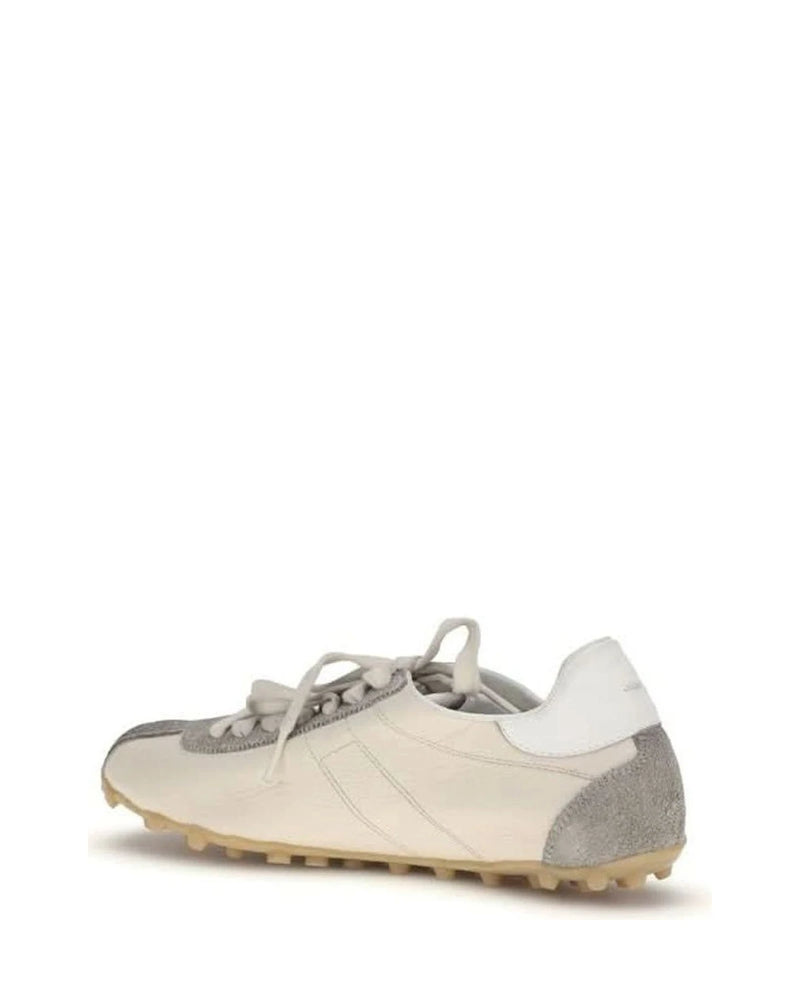 Maison Margiela Beige Goatskin Athletic Sneakers 
