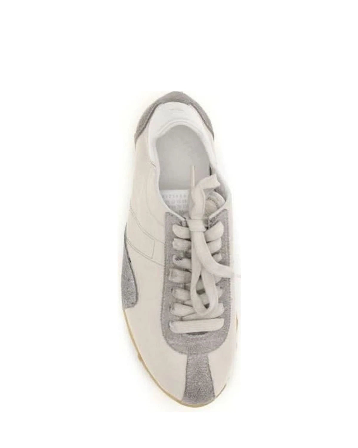 Maison Margiela Beige Goatskin Athletic Sneakers 