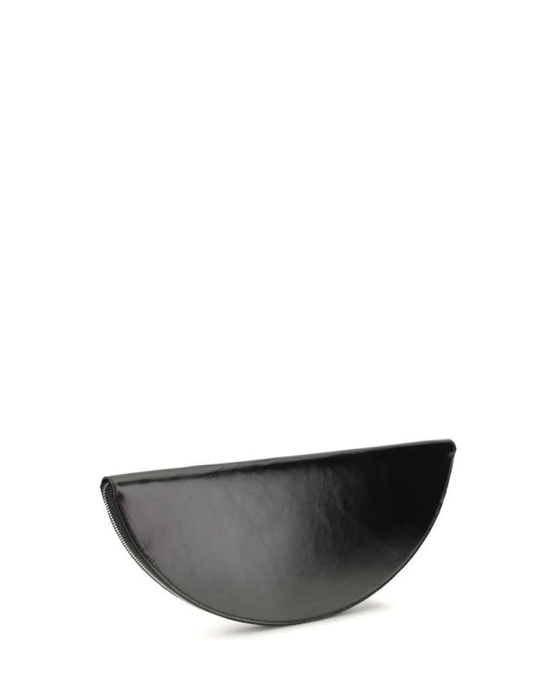 Maison Margiela Black Calf Leather Bos Taurus Clutch Bag 