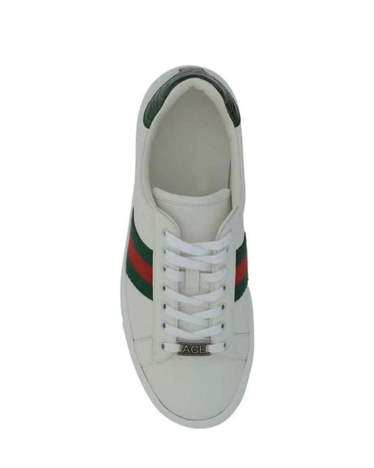 Gucci White Leather Calf Bos Taurus Low Top Sneakers Glam Steals