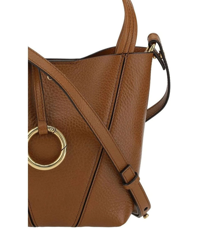 Chloé Brown Calf Leather Bos Taurus Shoulder Bag 
