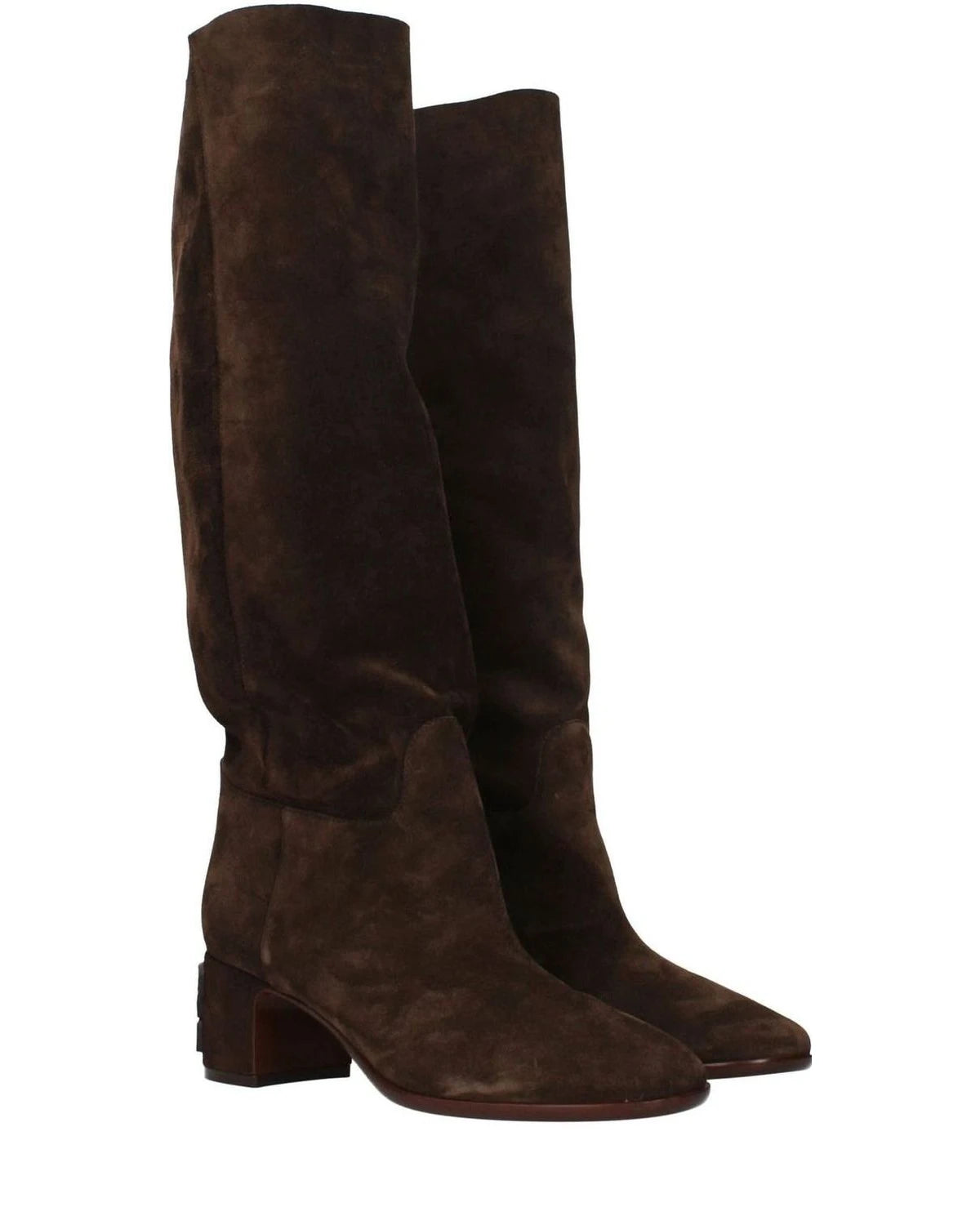 Casadei Brown Leather Boots 