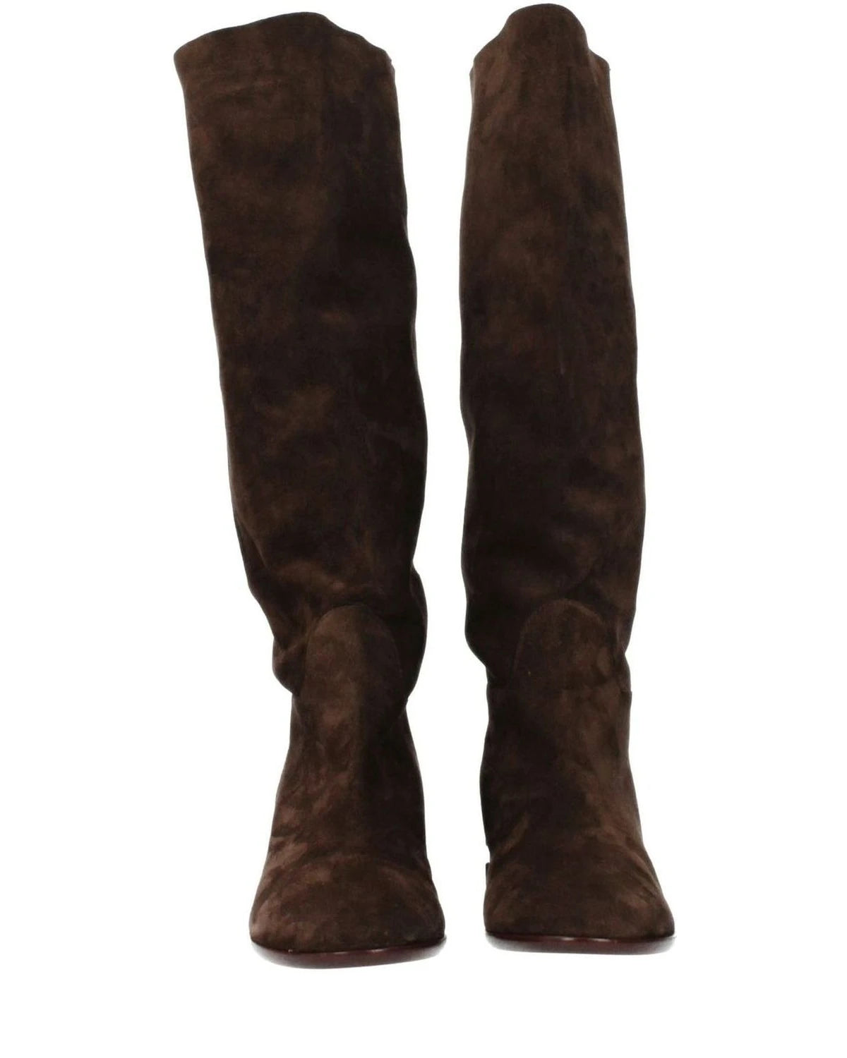 Casadei Brown Leather Boots 