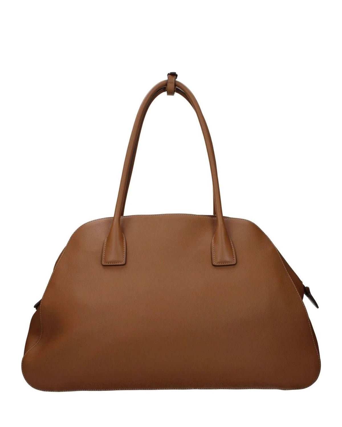 Prada Brown Leather Shoulder Bag 