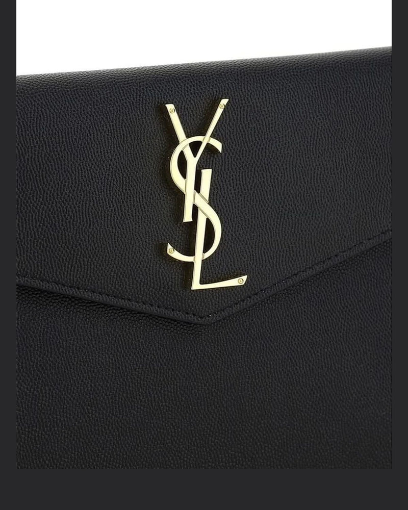 Black Calf Leather Bos Taurus Wallet Glam Steals