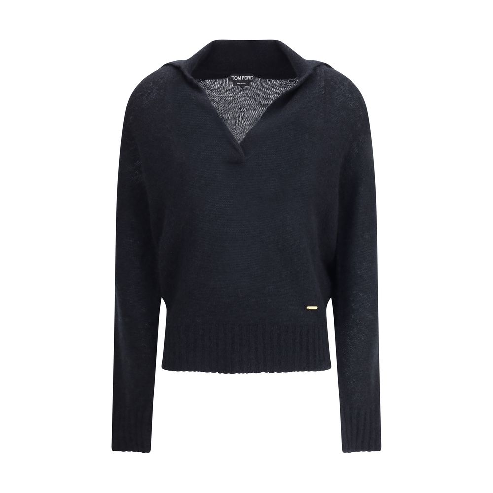 Tom Ford Cashmere Polo Sweater Glam Steals