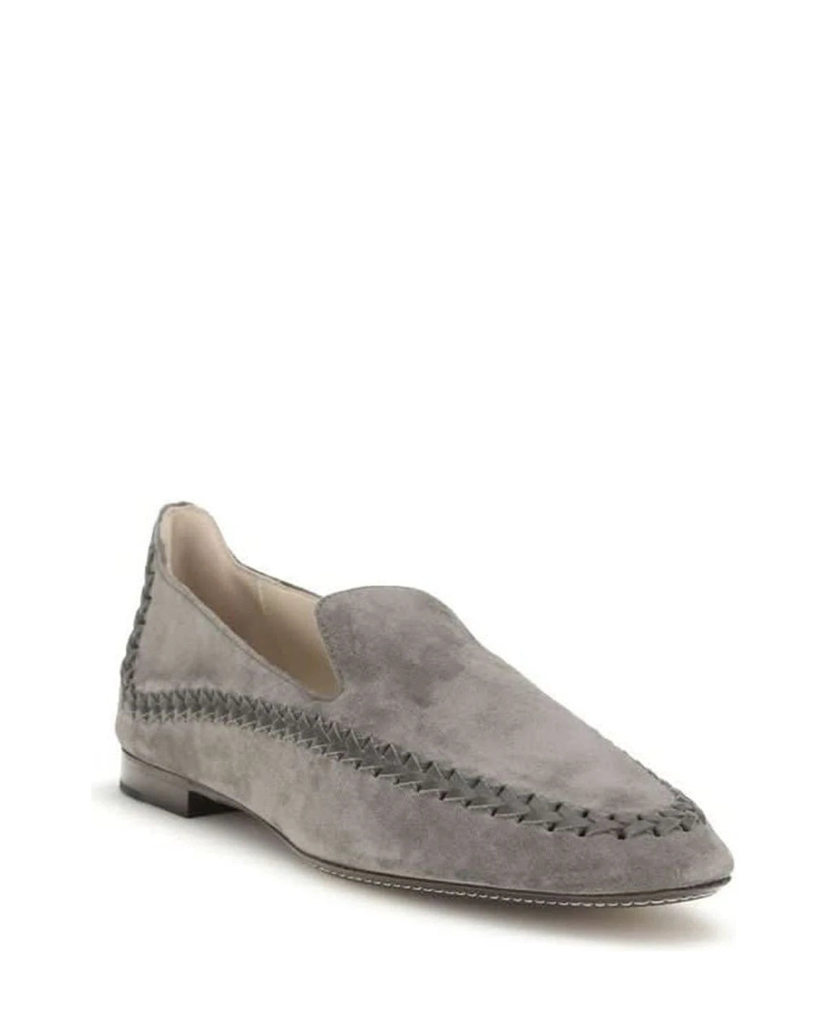 Giorgio Armani Gray Calf Leather Bos Taurus Slip On Loafers Glam Steals