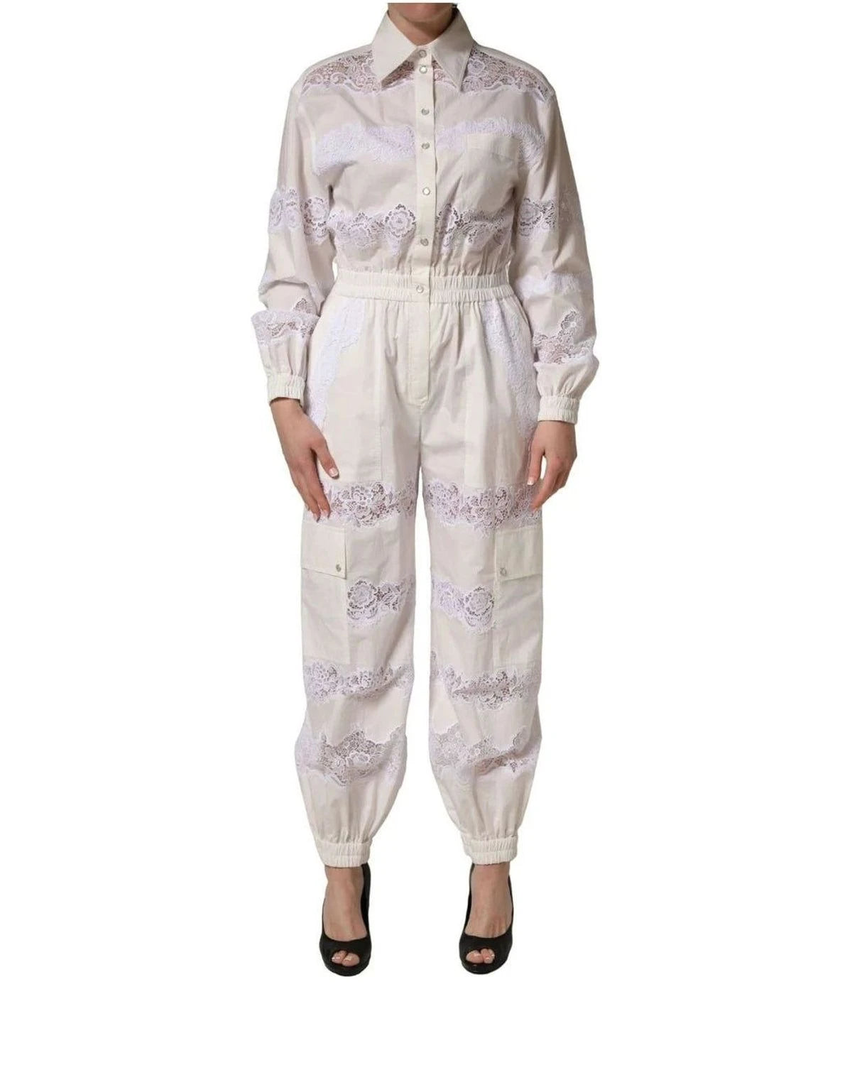 Dolce & Gabbana One-Piece in white, Cotton
