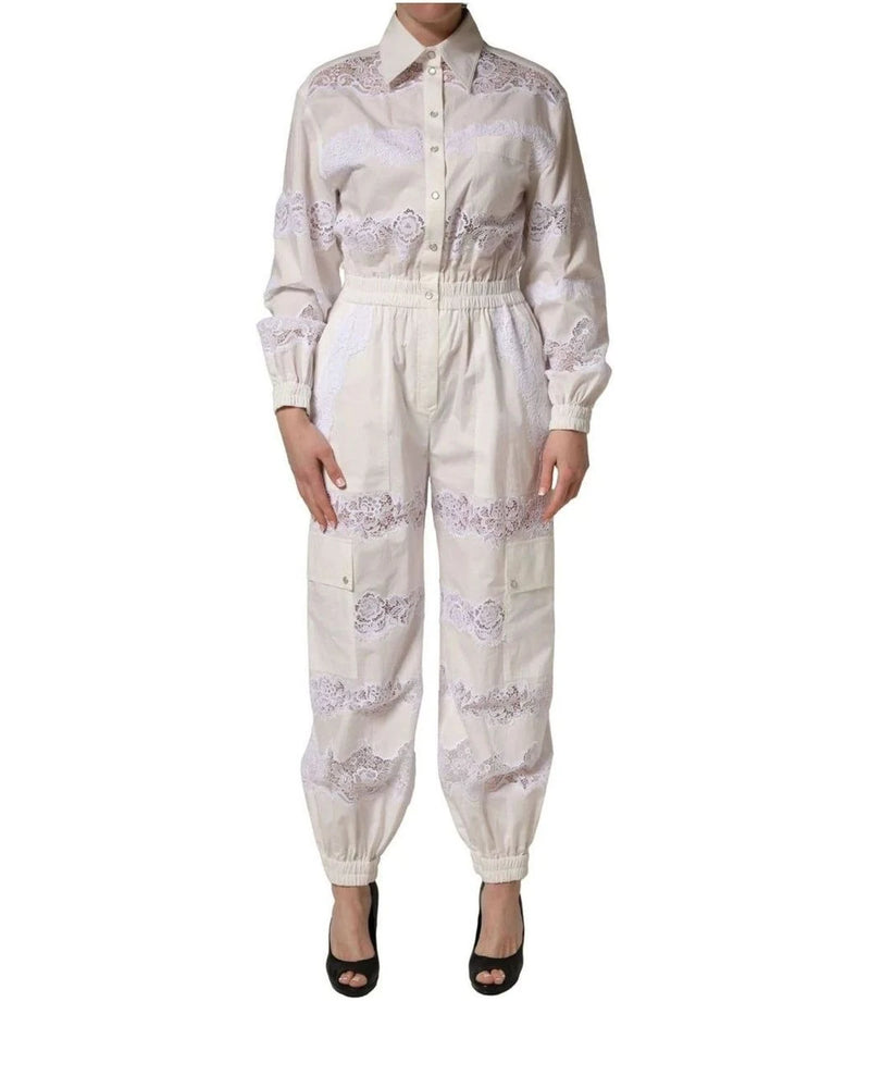 Dolce & Gabbana One-Piece in white, Cotton — view 2