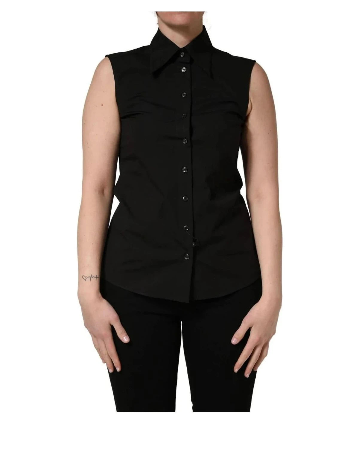 Dolce & Gabbana Blouse in black, Cotton