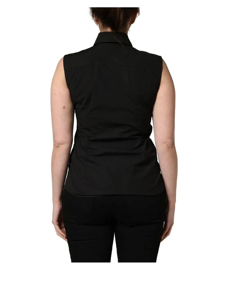 Dolce & Gabbana Blouse in black, Cotton — view 4