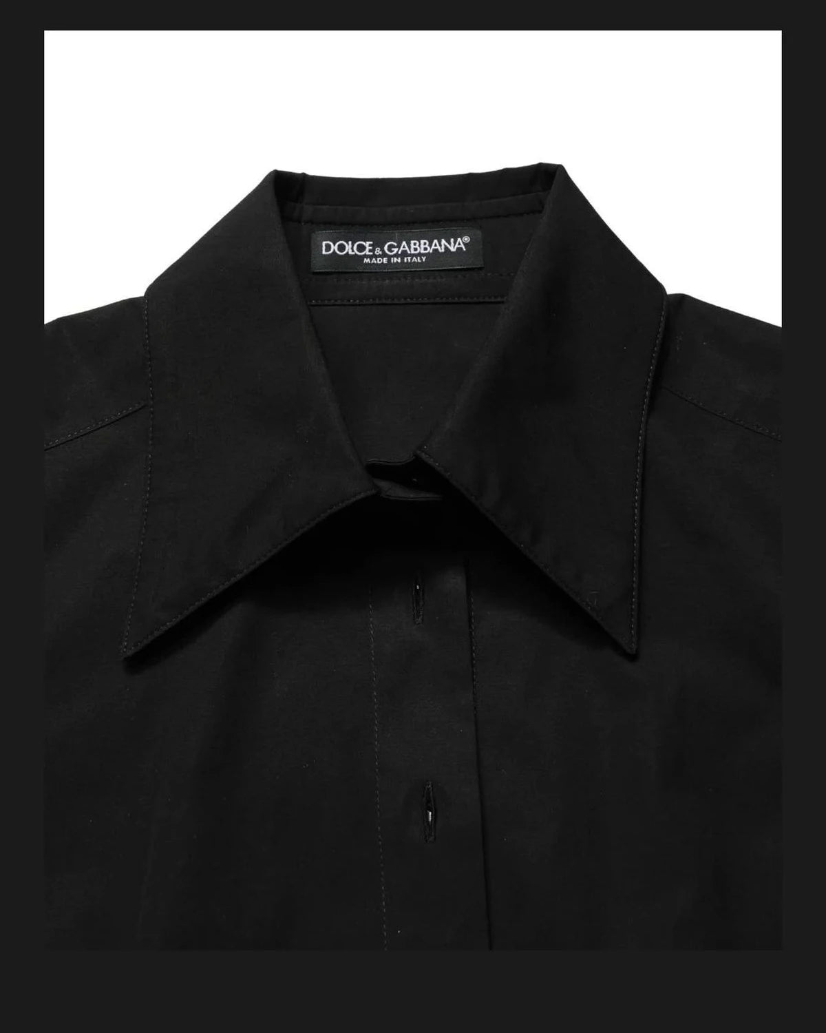 Dolce & Gabbana Blouse in black, Cotton — view 6