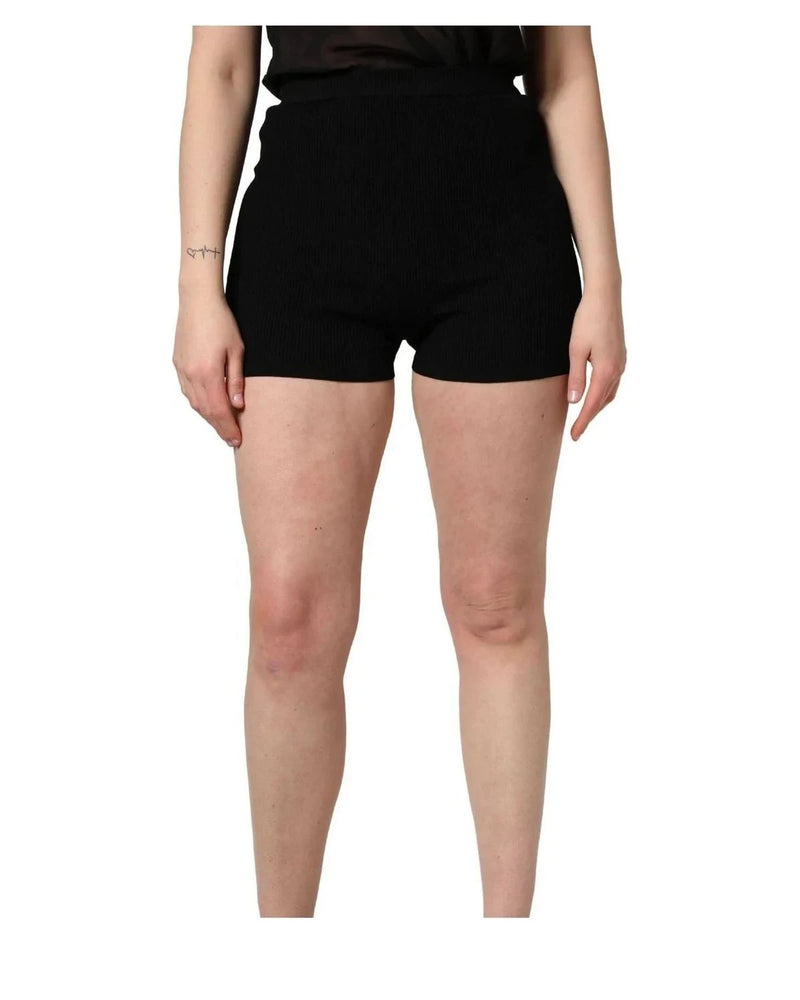 Dolce & Gabbana Short Trouser in black, Viscose — view 2