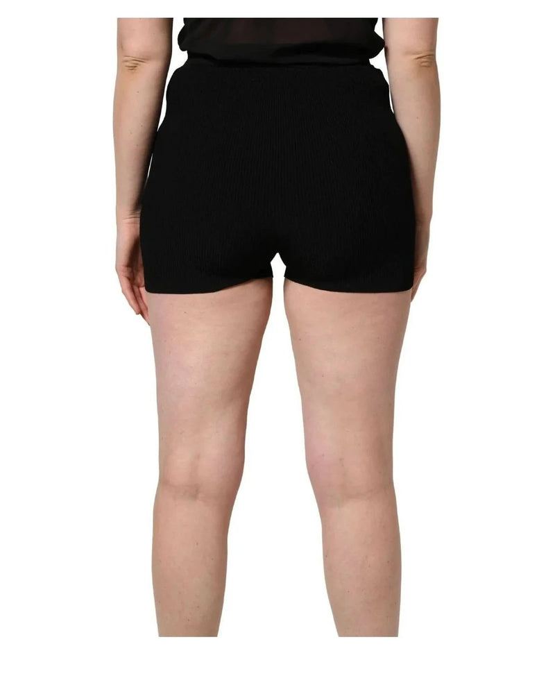 Dolce & Gabbana Short Trouser in black, Viscose — view 4