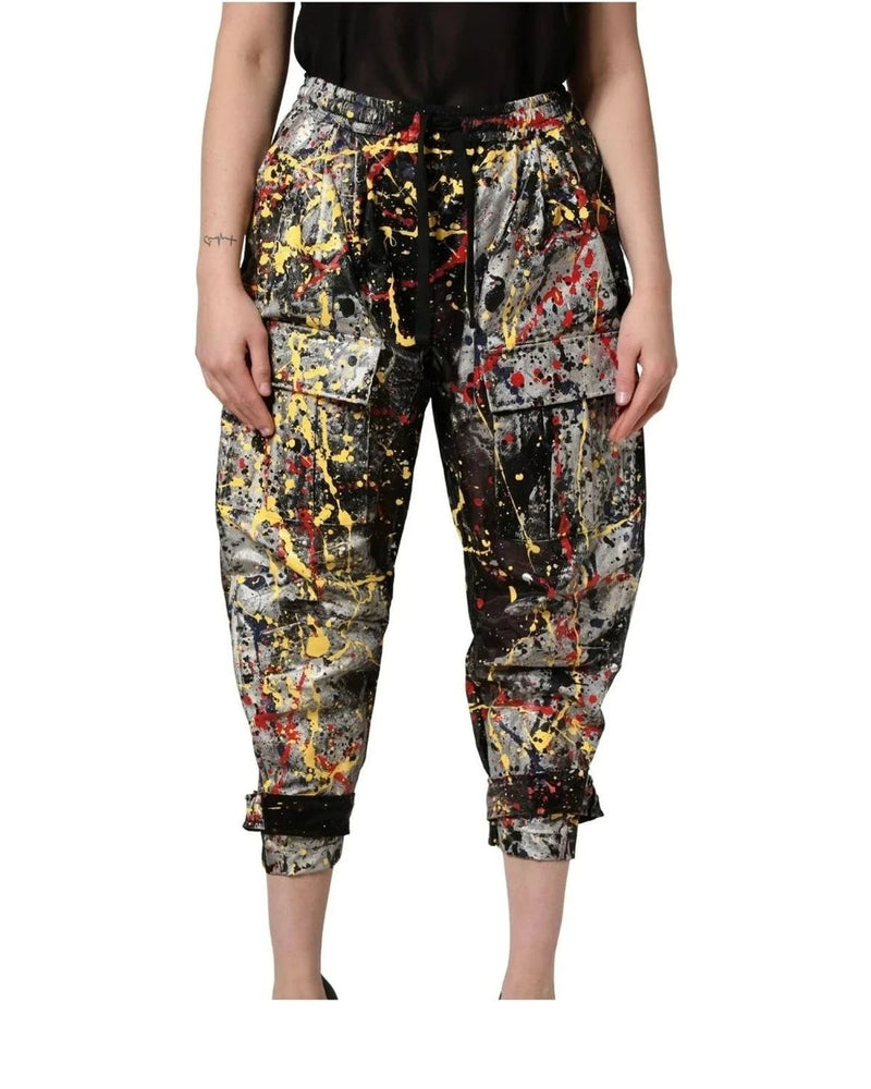 Dolce & Gabbana Cargo Pant in black, Nylon — view 2