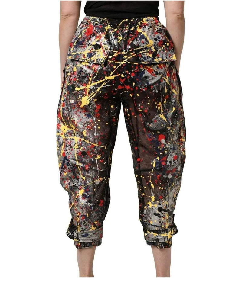 Dolce & Gabbana Cargo Pant in black, Nylon — view 4