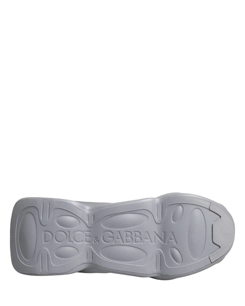 Dolce & Gabbana Gray Slip On Wave Low Top Sneakers Glam Steals